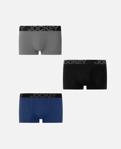  JOCKEY - Set 3 quần lót nam bamboo dáng trunk 