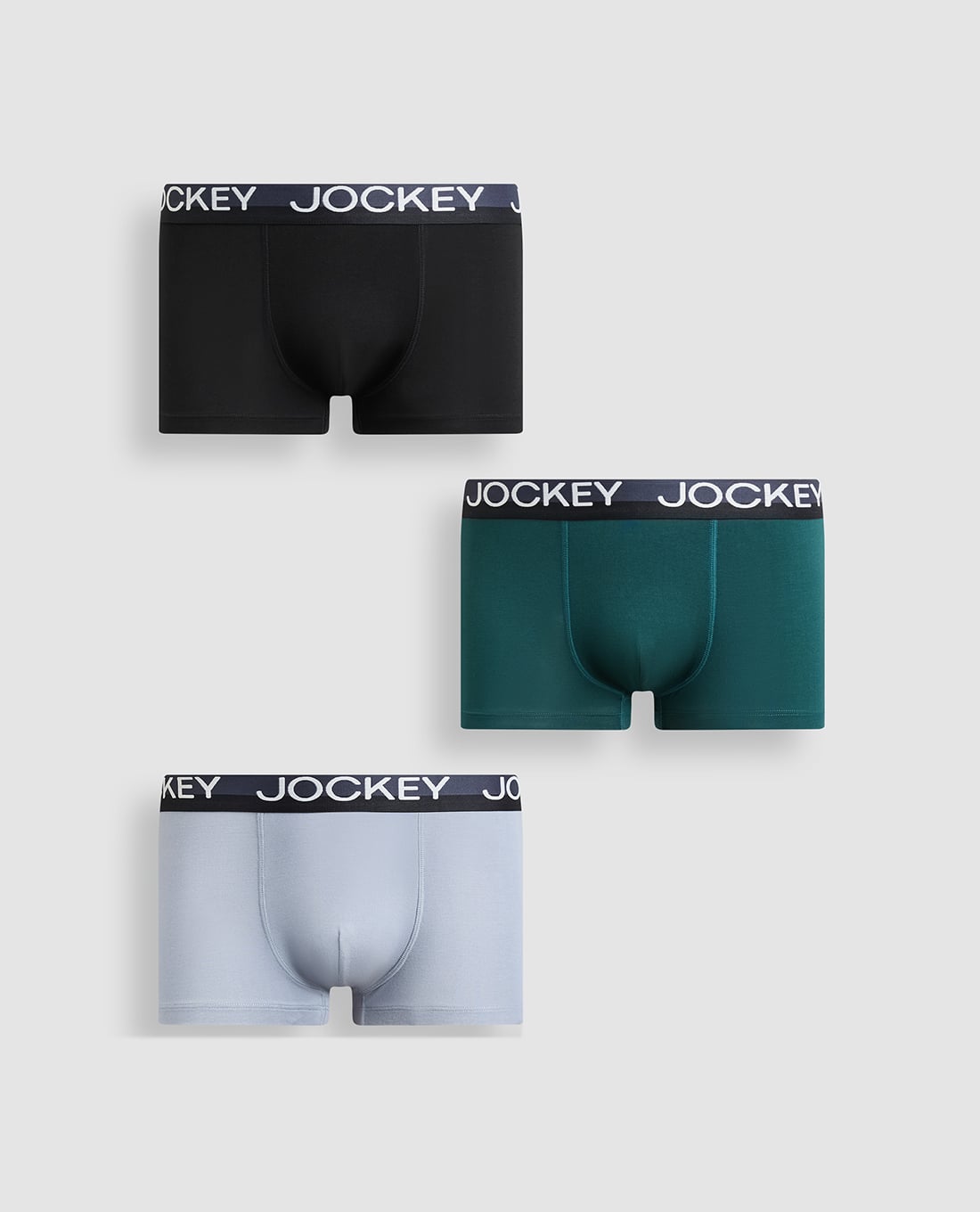 JOCKEY - Set 3 quần lót nam bamboo dáng trunk