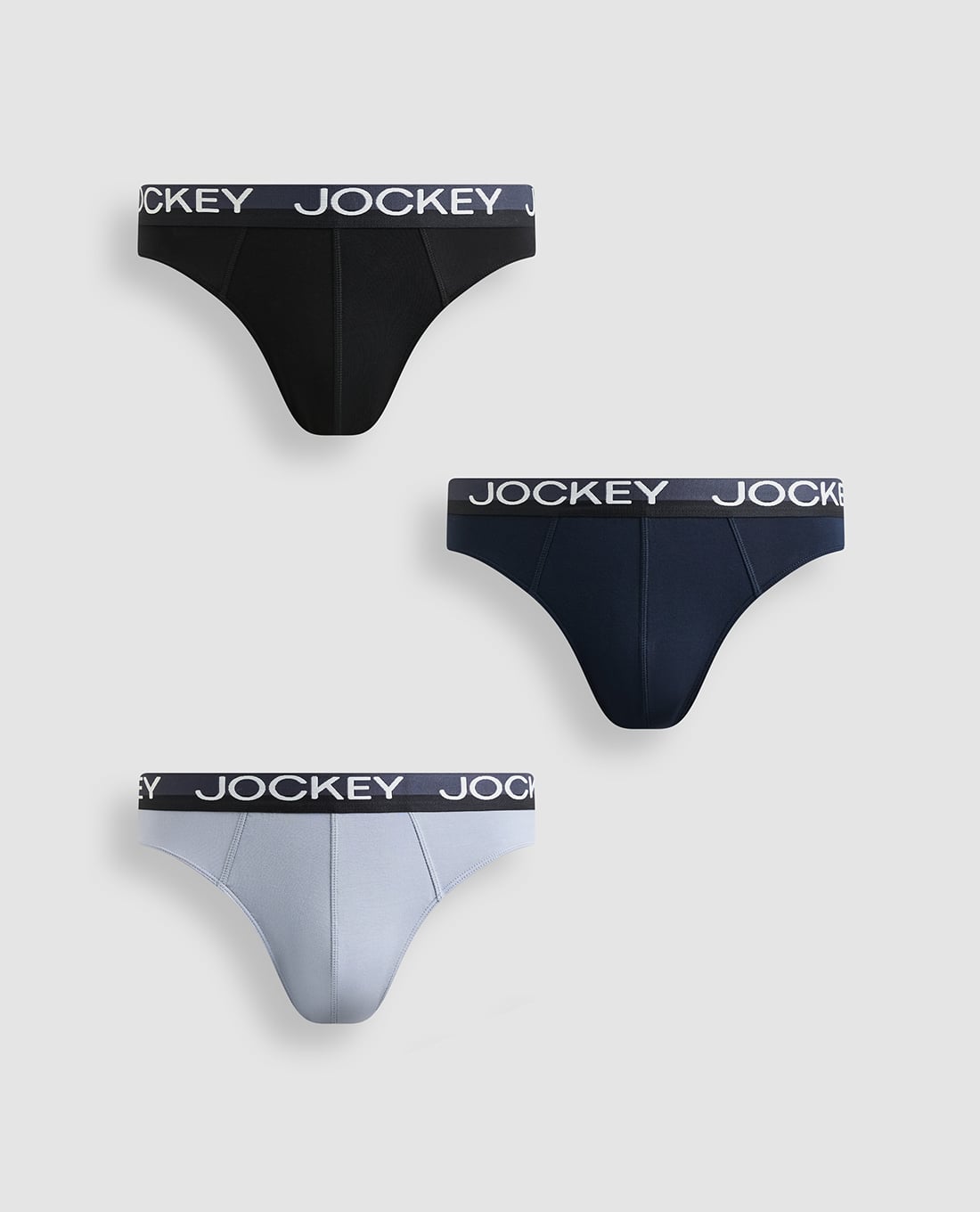 JOCKEY - Set 3 quần lót nam bamboo dáng brief