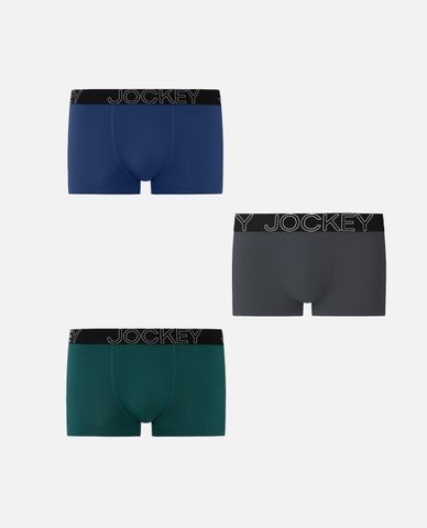  JOCKEY - Set 3 quần lót nam bamboo dáng trunk 