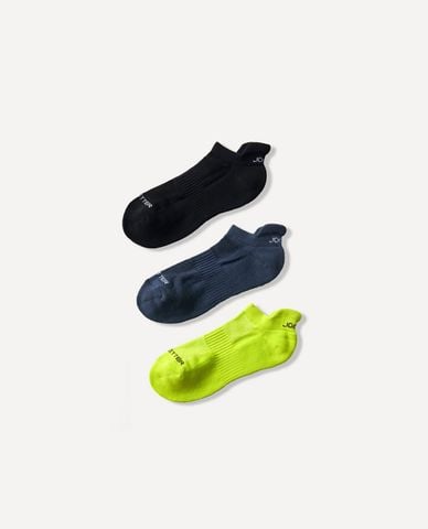  JOCKEY - Set 3 vớ unisex cổ thấp Cotton 