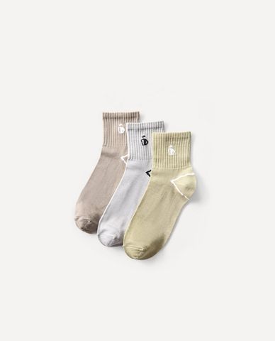  JOCKEY - Set 3 vớ unisex cổ vừa Bamboo 