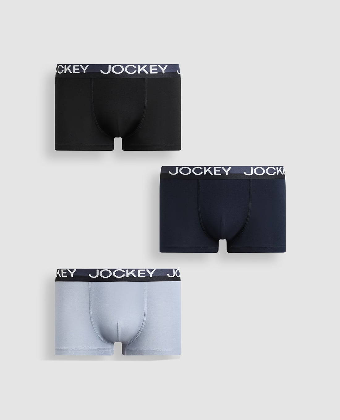JOCKEY - Set 3 quần lót nam bamboo dáng trunk