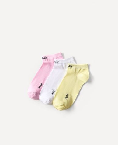  JOCKEY - Set 3 vớ unisex cổ thấp Bamboo 