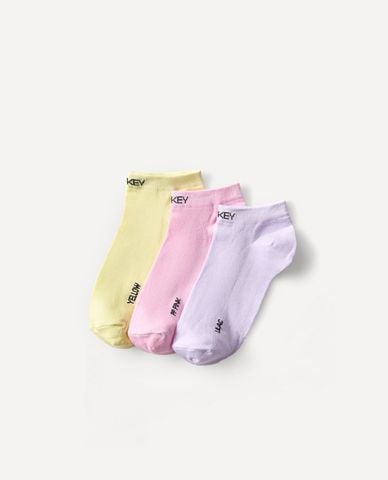  JOCKEY - Set 3 vớ unisex cổ thấp Bamboo 