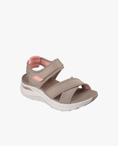  SKECHERS - Giày sandals nữ đế bệt Feelin Bright 