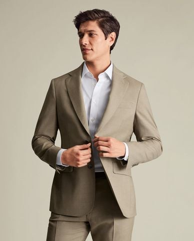  CHARLES TYRWHITT - Áo vest nam Ultimate Performance Sharkskin 