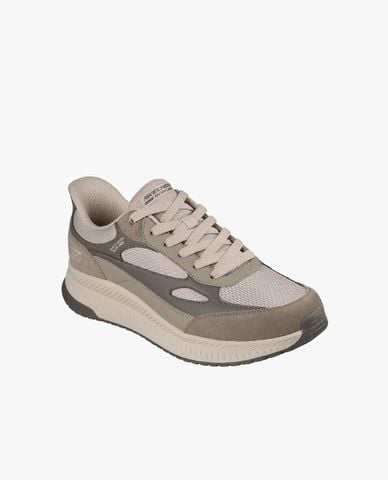  SKECHERS - Giày slip on nam BOBS Sport Squad 4 