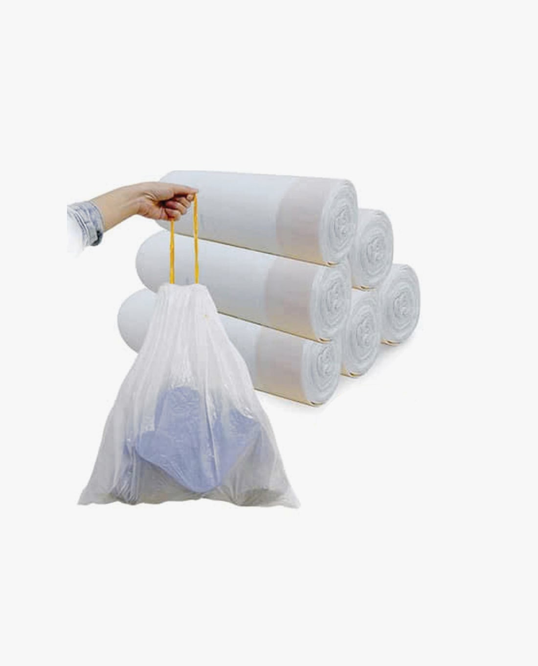 ELPHECO - Túi rác dày cỡ nhỏ gồm 20 túi/cuộn (8-15L)