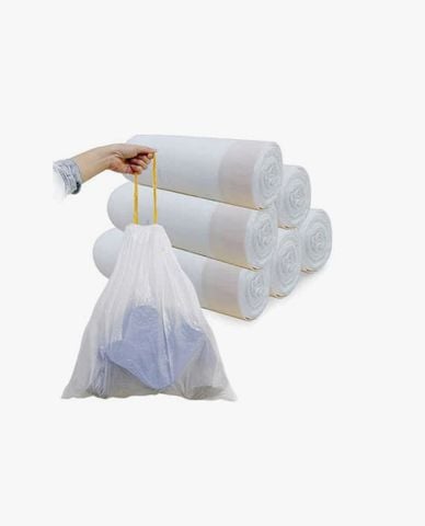  ELPHECO - Túi rác dày cỡ trung gồm 15 túi/cuộn (20L-25L) 