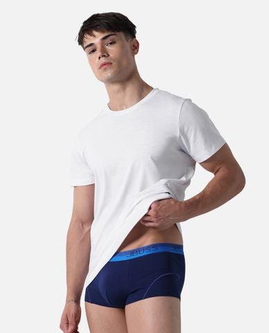  JBUSS - Áo thun nam cổ tròn tay ngắn phom suông 