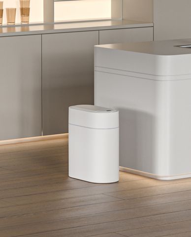  ELPHECO - Thùng rác cảm ứng cánh bướm oval 9L 