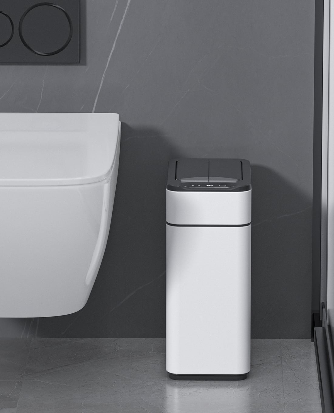 ELPHECO - Thùng rác cảm biến hai cánh 20L