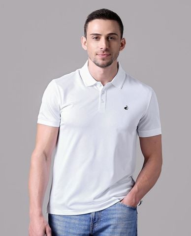  JOCKEY - Áo polo nam tay ngắn thêu logo Full Boy 