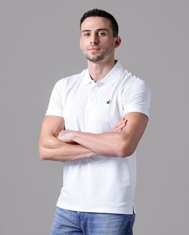  JOCKEY - Áo polo nam tay ngắn thêu logo Full Boy 