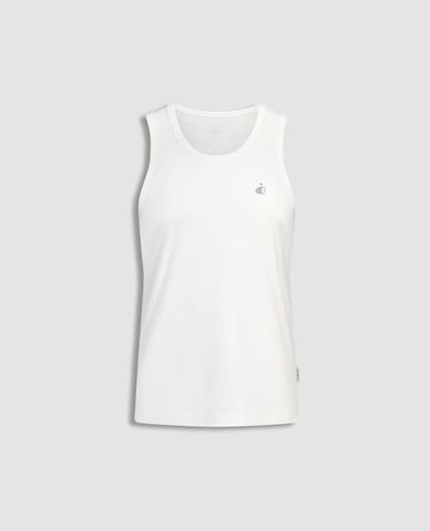  JOCKEY - Áo ba lỗ nam cổ tròn phối logo 