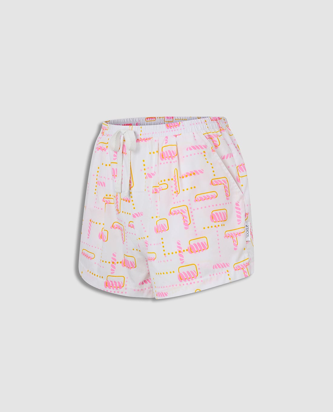 JOCKEY - Quần short kate nữ mặc nhà in họa tiết