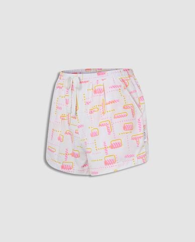  JOCKEY - Quần short kate nữ mặc nhà in họa tiết 