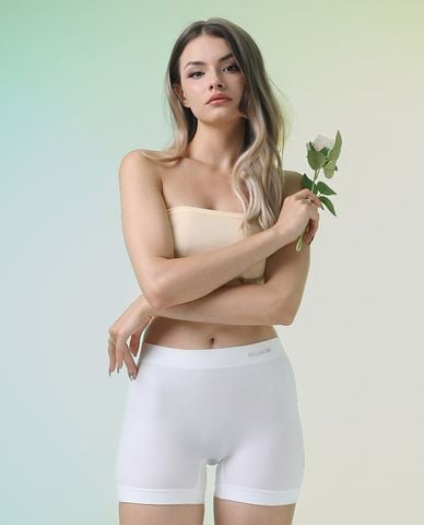  MISAKI - Quần lót boyshort nữ polyamide trơn 