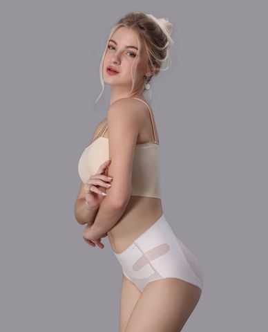  VERA - Quần lót nữ lưng cao nylon trơn 