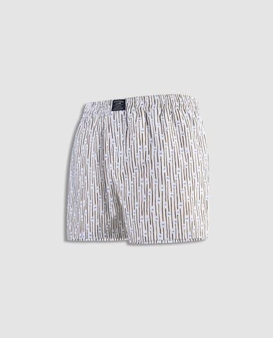  JOCKEY - Quần short kate nam mặc nhà in họa tiết 