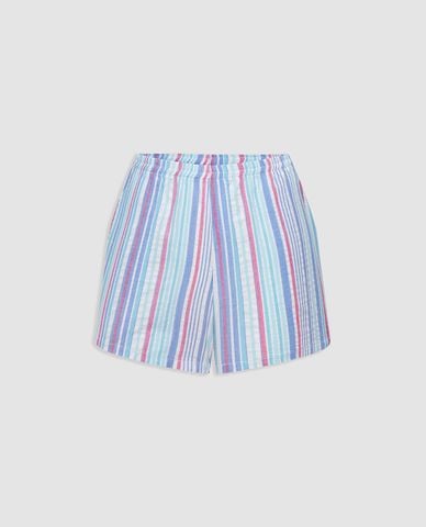  JOCKEY - Quần short nữ mặc nhà kẻ sọc 