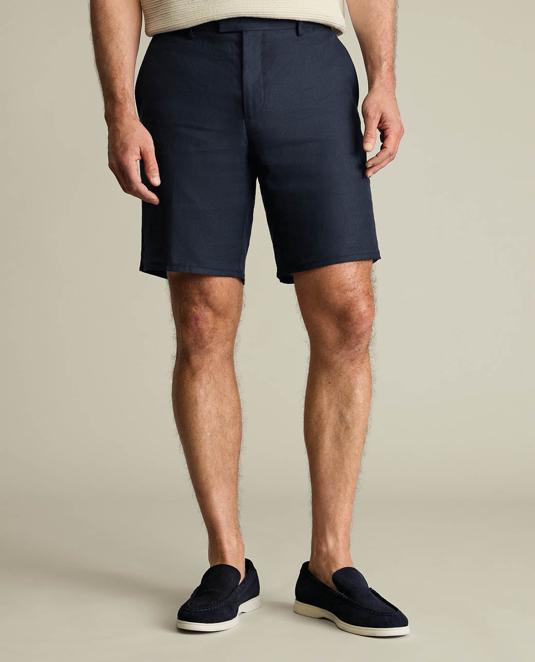 CHARLES TYRWHITT - Quần shorts nam ống đứng thanh lịch