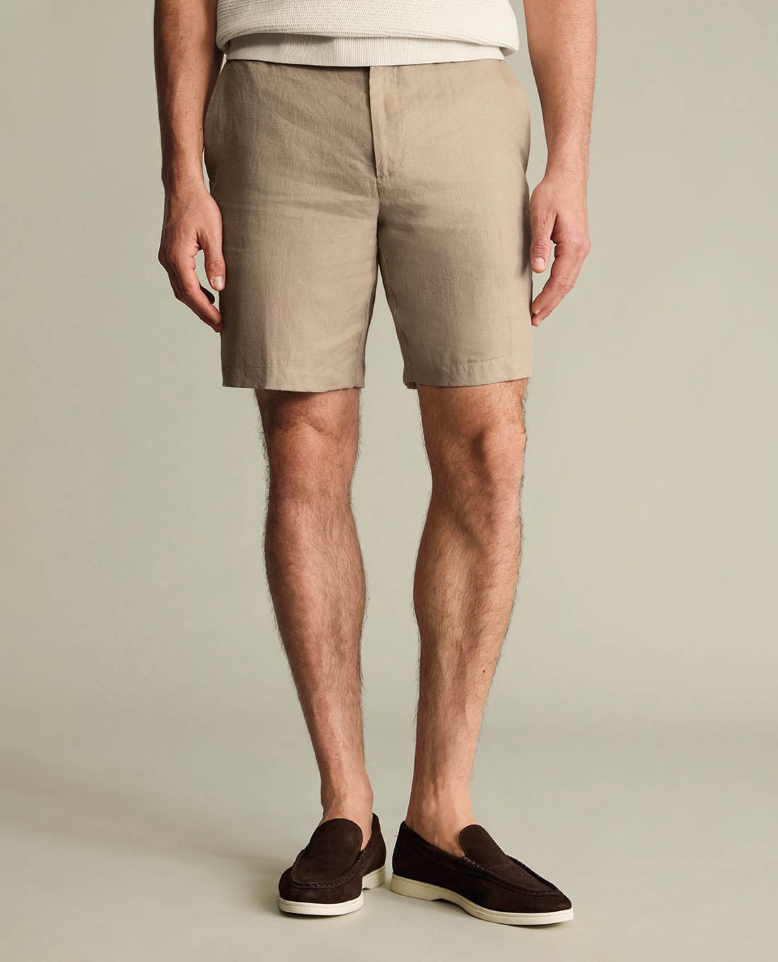CHARLES TYRWHITT - Quần shorts nam ống đứng thanh lịch