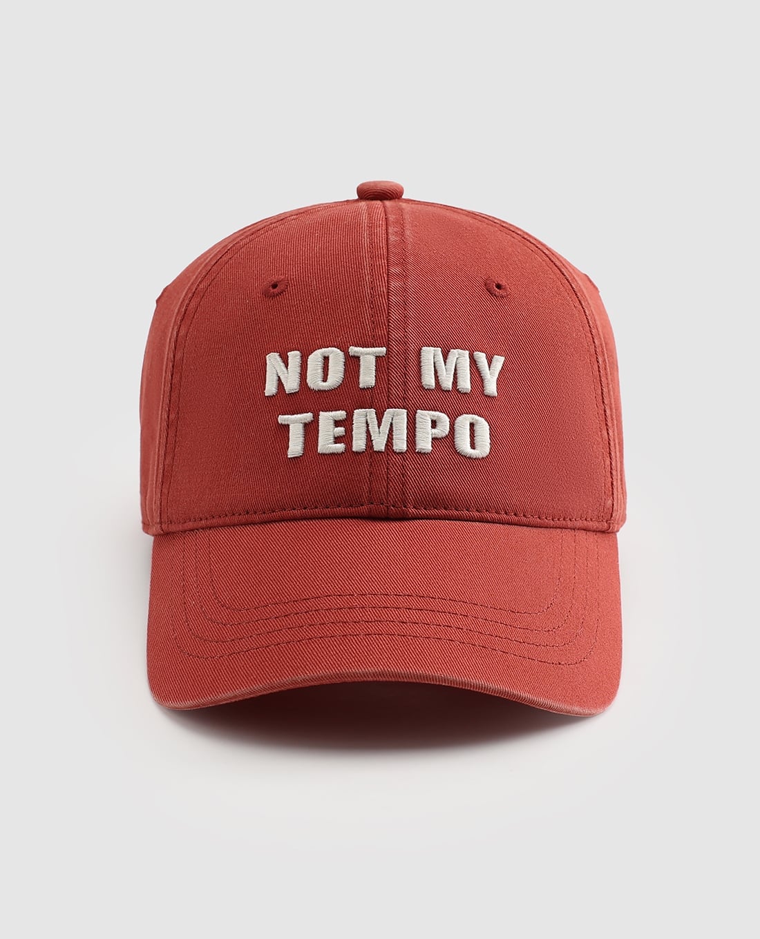 URBAN REVIVO - Nón bóng chày unisex thêu chữ