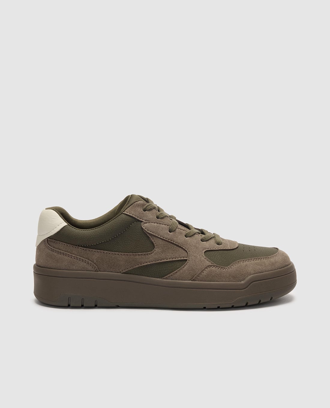 URBAN REVIVO - Giày sneakers nam cổ thấp mũi tròn