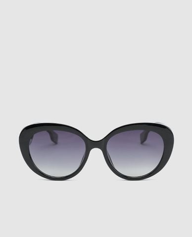  URBAN REVIVO - Kính mát nữ gọng mắt mèo cá tính 