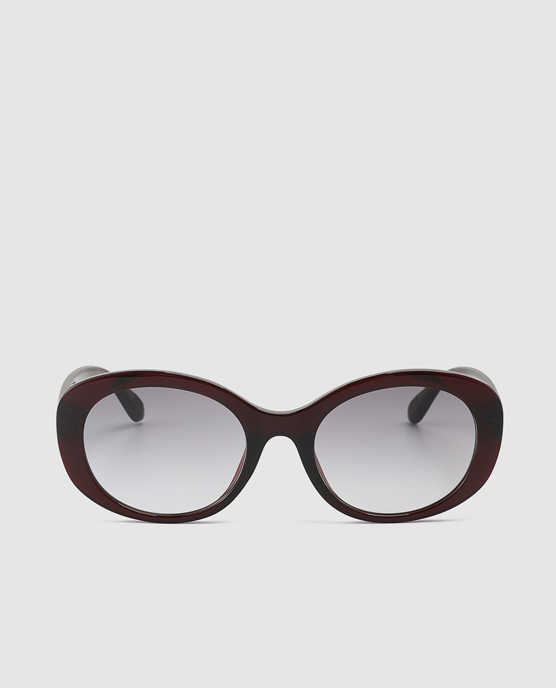 URBAN REVIVO - Kính mát nữ gọng oval bản dày