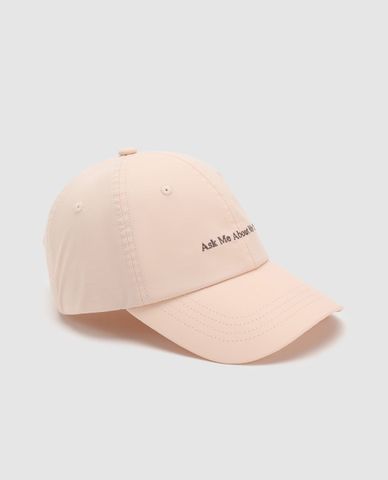  URBAN REVIVO - Nón bóng chày unisex thêu chữ 