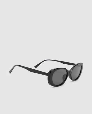  URBAN REVIVO - Kính mát unisex gọng mắt mèo cổ điển 