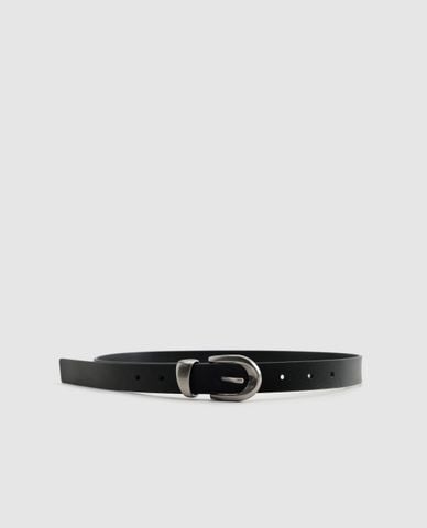  URBAN REVIVO - Thắt lưng unisex bản vừa khóa kim 