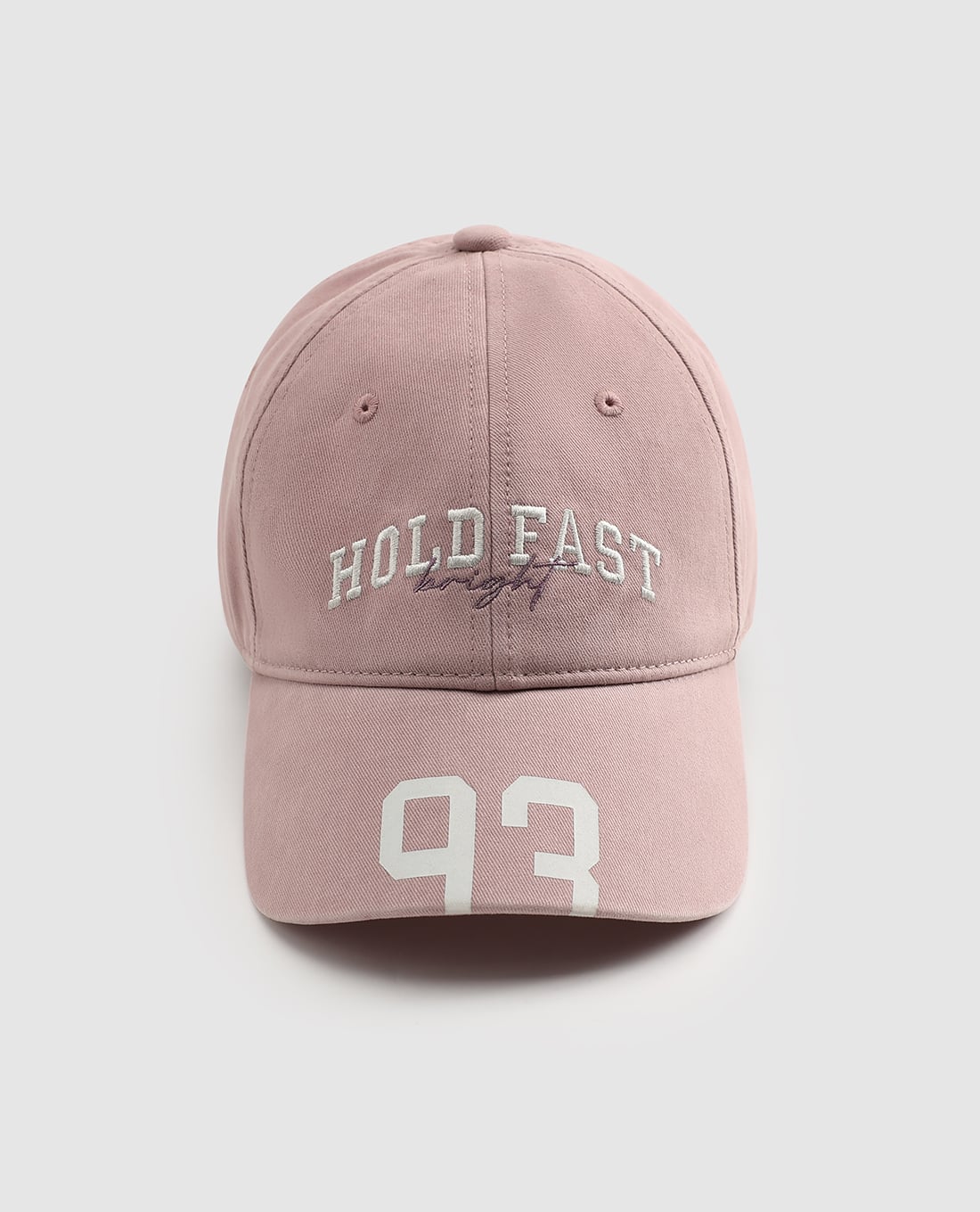 URBAN REVIVO - Nón bóng chày unisex thêu chữ