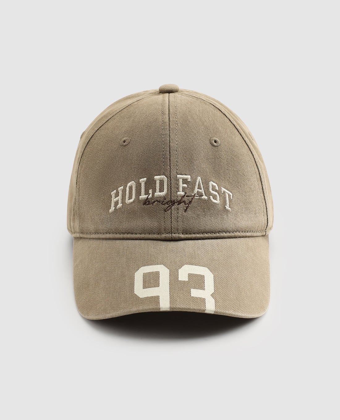 URBAN REVIVO - Nón bóng chày unisex thêu chữ