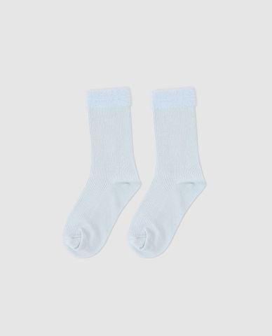  URBAN REVIVO - Vớ nữ cổ cao viền lông 