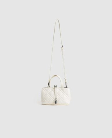  URBAN REVIVO - Túi xách nữ phom chữ nhật phối charm 