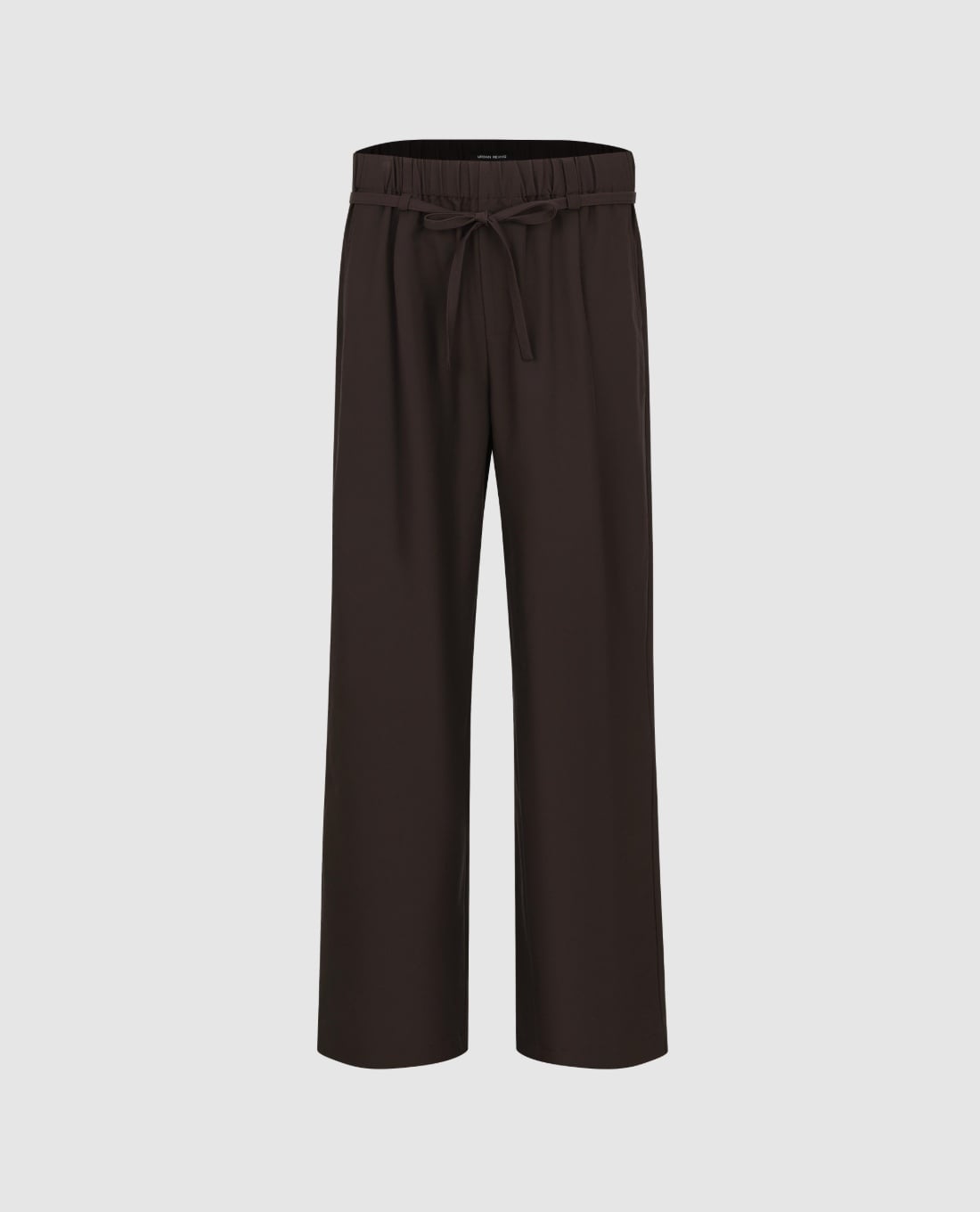 URBAN REVIVO - Quần nam ống rộng lưng thun dây rút