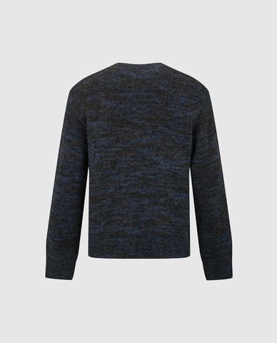  URBAN REVIVO - Áo sweater nam cổ V tay dài 