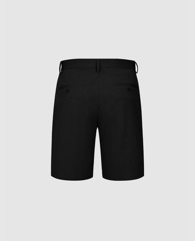  URBAN REVIVO - Quần short nam ngang gối xếp li 