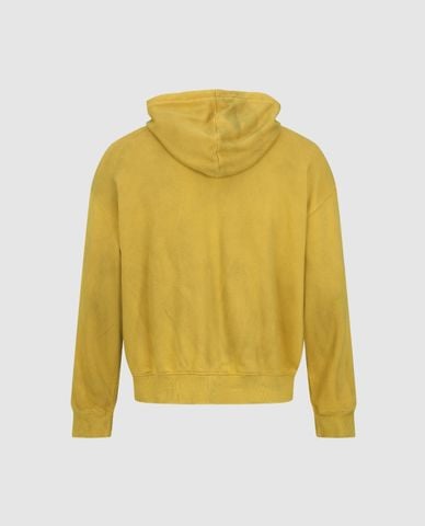  URBAN REVIVO - Áo khoác phối mũ nam khóa zip in chữ 