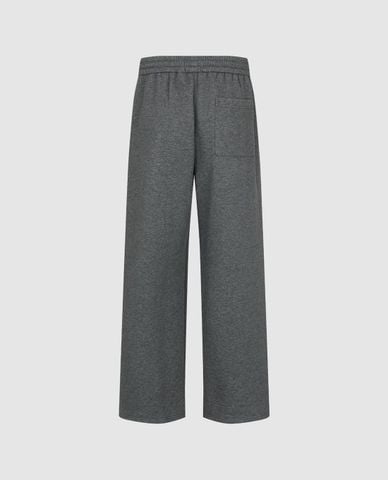  URBAN REVIVO - Quần dài nam ống rộng lưng thun dây rút 