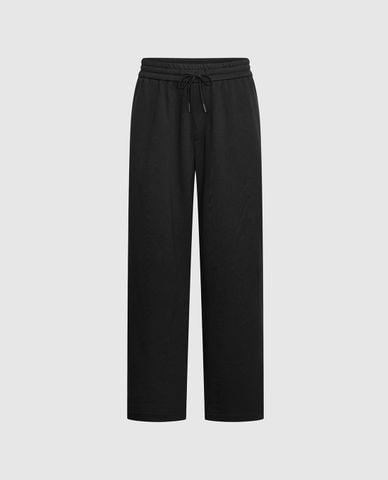  URBAN REVIVO - Quần nam ống rộng lưng thun dây rút 