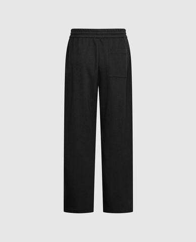  URBAN REVIVO - Quần nam ống rộng lưng thun dây rút 