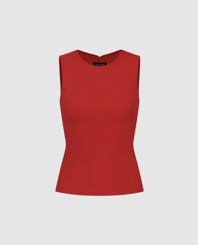  URBAN REVIVO - Áo sát nách nữ cut out phom ôm 