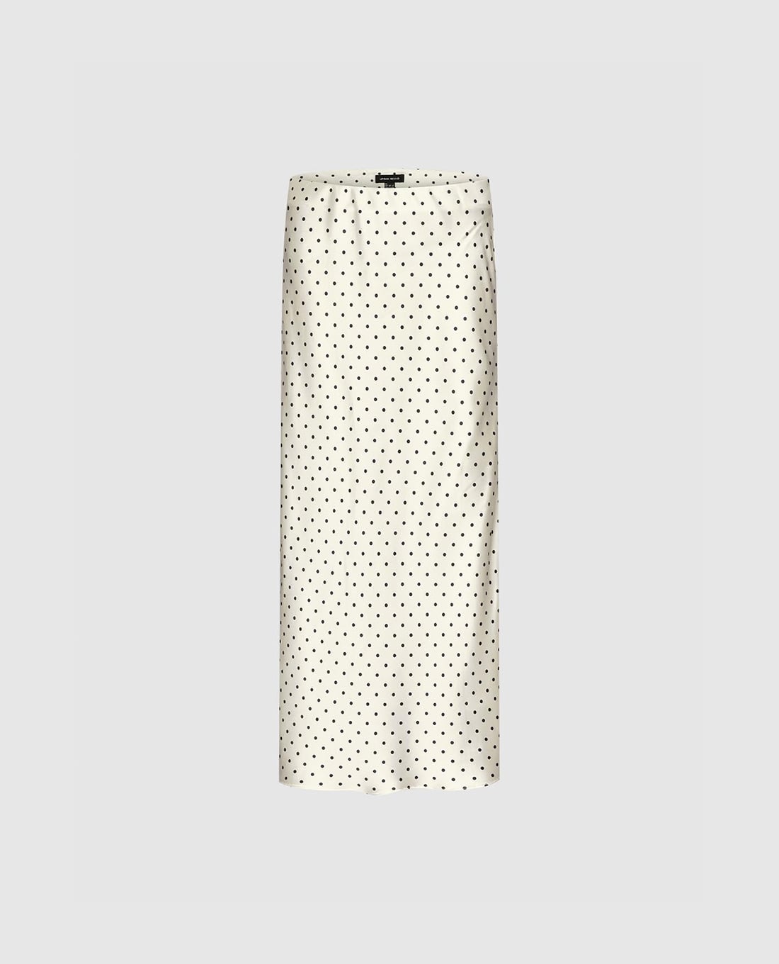 URBAN REVIVO - Chân váy phom suông midi chấm bi