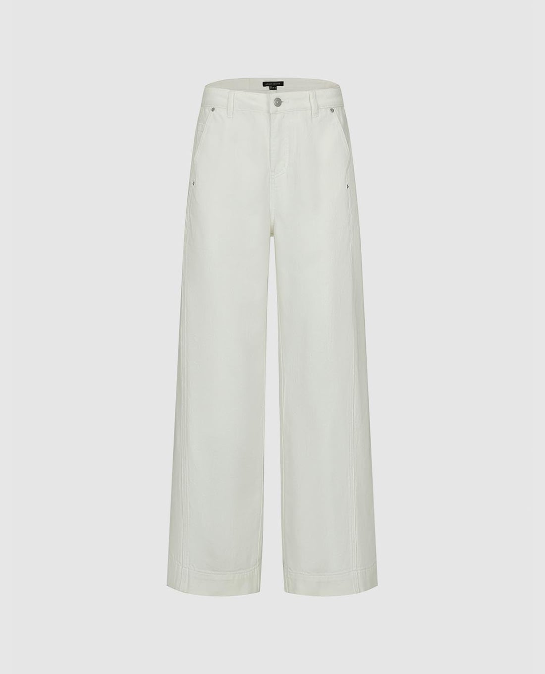 URBAN REVIVO - Quần jeans nữ ống rộng hiện đại