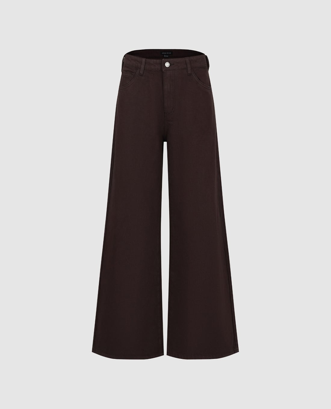 URBAN REVIVO - Quần jeans nữ ống rộng cá tính